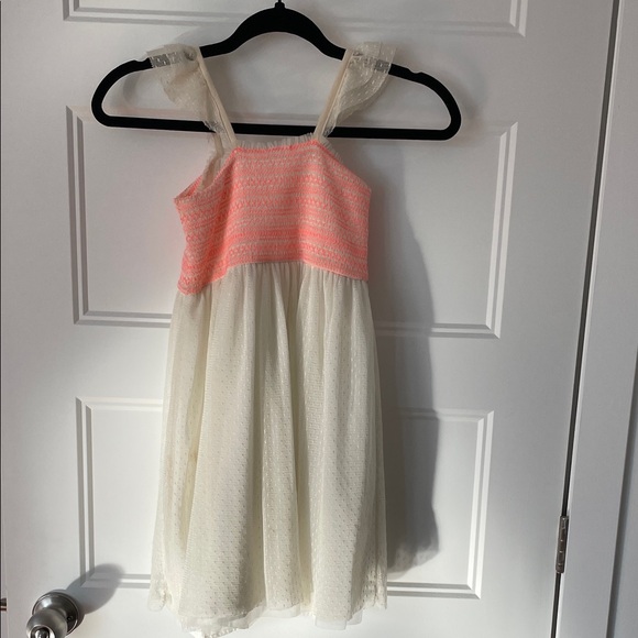 Zara Kids Cream and Pink Dress - Picture 5 of 6